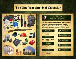 survival calendar cover